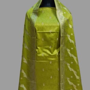 Mehdi Mashru Shalwar Suit Zari Border Cross