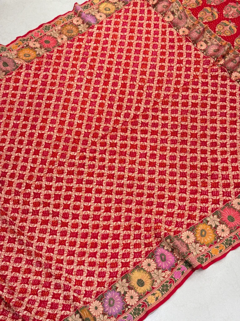 bandhni sarees for wedding latest designs 2026